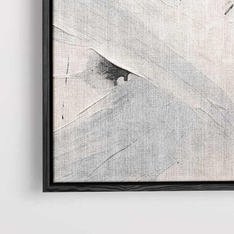 Harmonie van Contrast – staand kunstwerk voor modern interieur