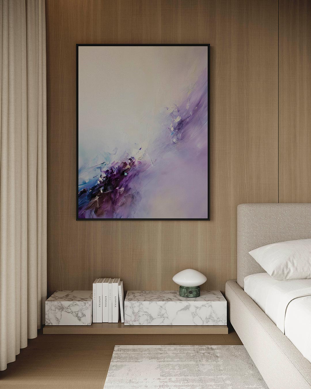 Kleurencompositie – kunstwerk op canvas, dibond of plexiglas