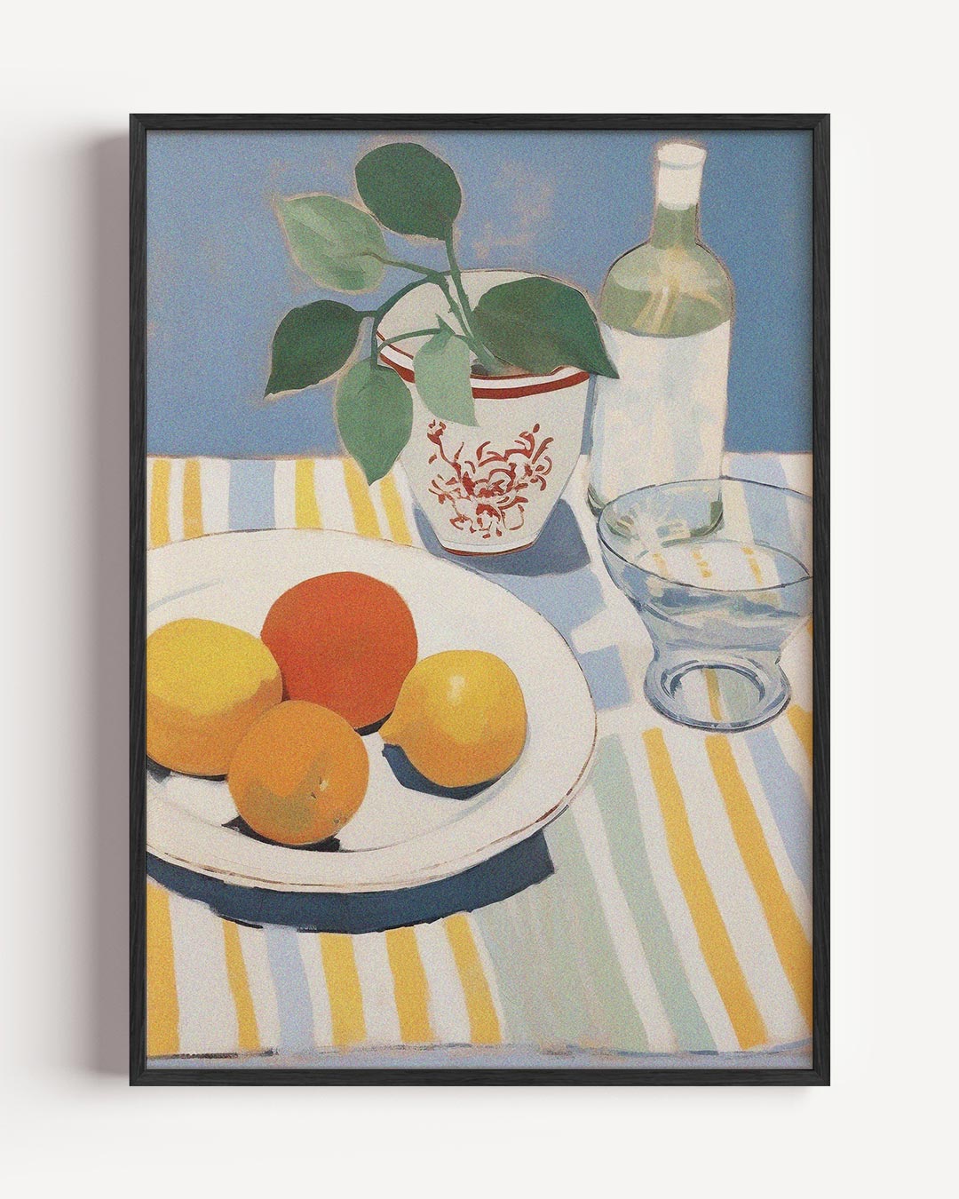 Stijlvolle Retro Fruitposter – keuken portret poster als wanddecoratie