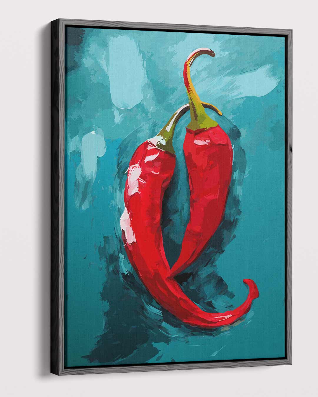 Spice Up Your Space – modern portret kunstwerk van WallArtistic