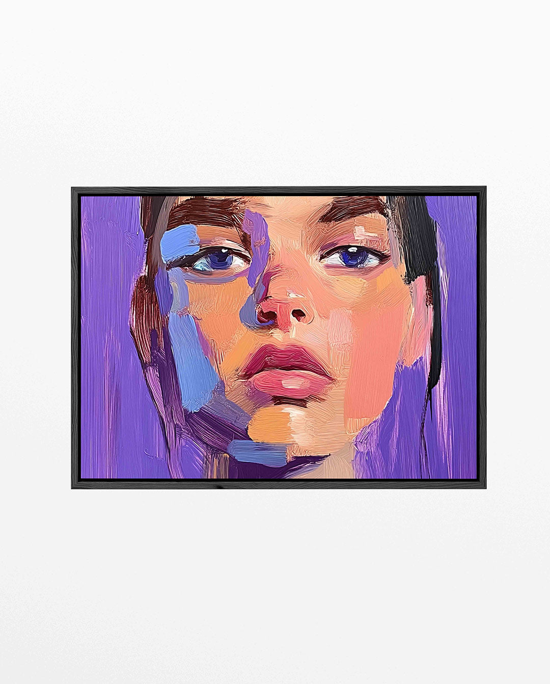 Portretkleuren – liggend portret kunstwerk