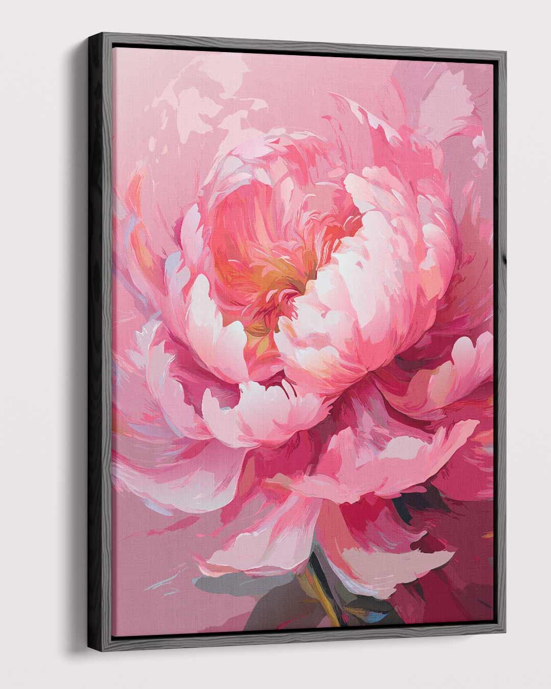 Stralende Bloem Fantasie – dibond kunstwerk als wanddecoratie