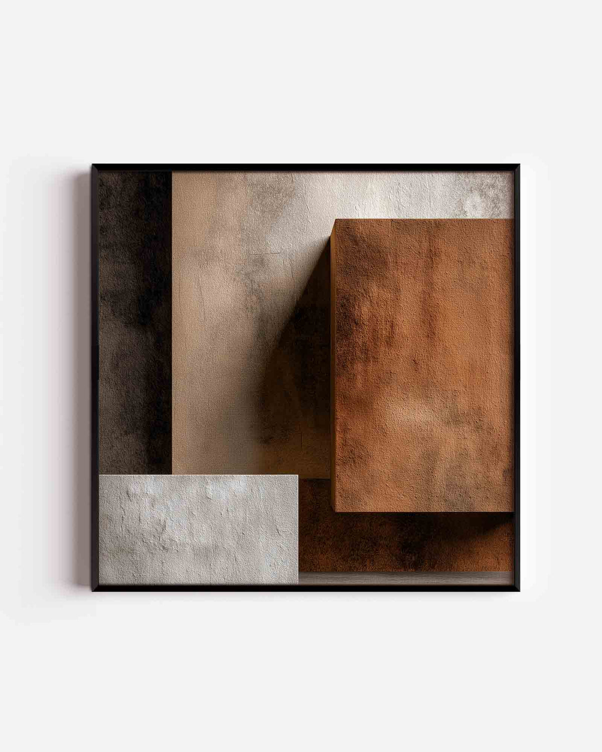 Abstracte textuur – abstracte vierkante poster als wanddecoratie
