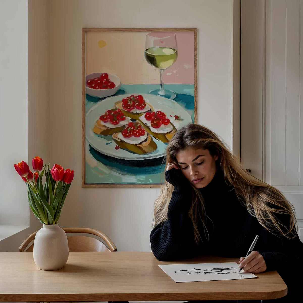 Lekkere Culinaire Momenten – keuken portret poster, afbeelding 7