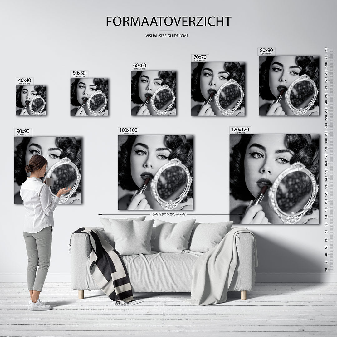 Abstract kunstwerk – sfeerbeeld – een abstract kunstwerk met donkere tinten en een rustige visuele opbouw.