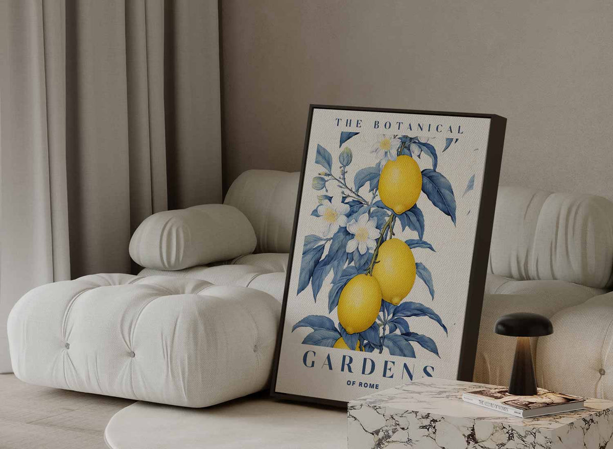 Botanische Tuinen van Rome Poster – portret kunstwerk als wanddecoratie, afbeelding 13