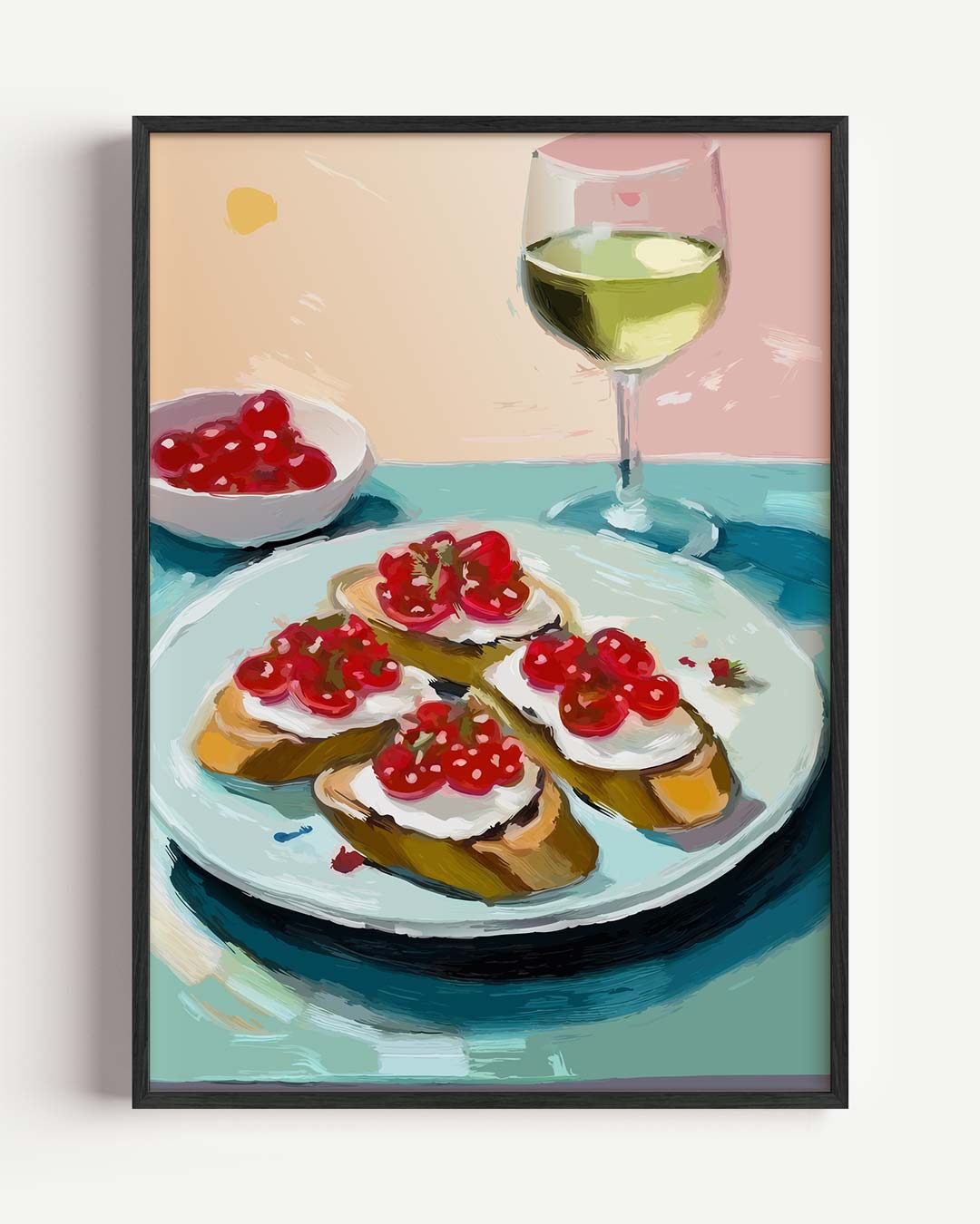 Lekkere Culinaire Momenten – keuken portret poster als wanddecoratie