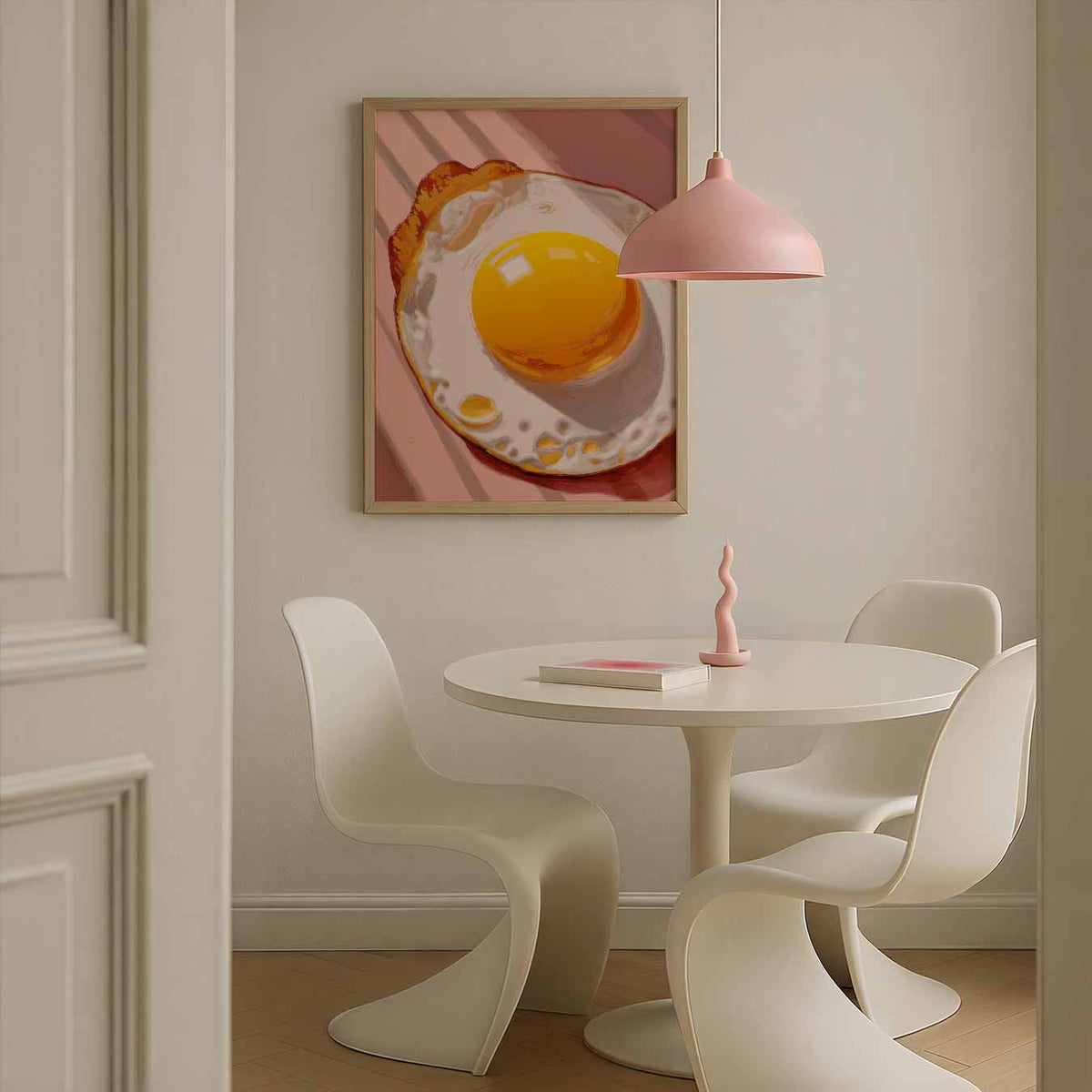 Sunny Breakfast Delight – zomerse poster in staand formaat
