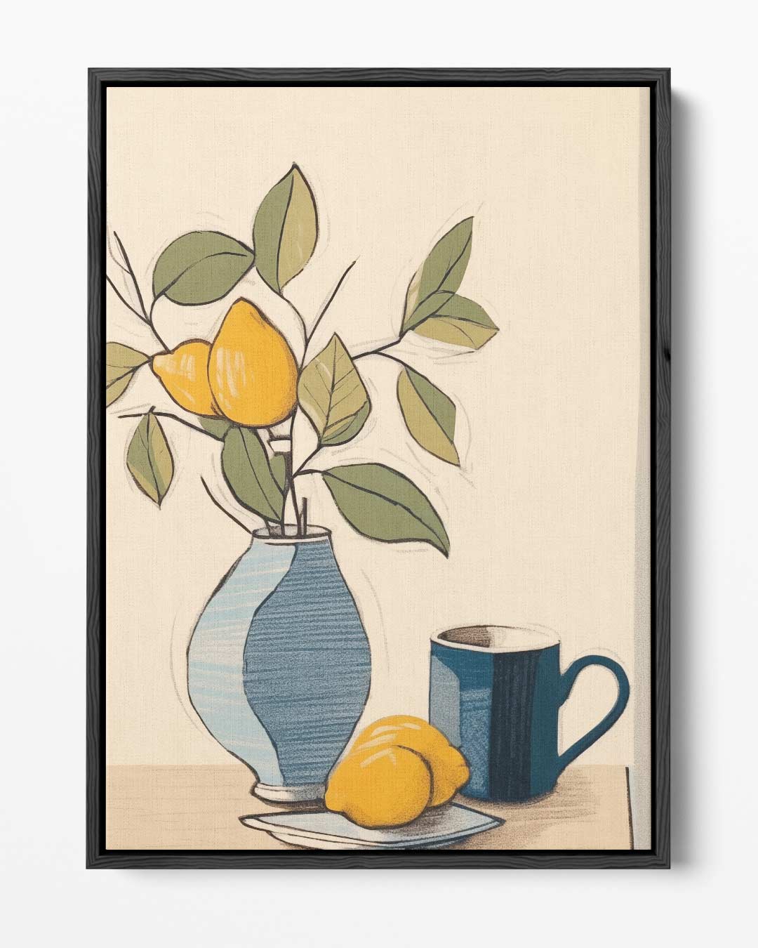 Fruitige Verrassingen – portret kunstwerk als wanddecoratie