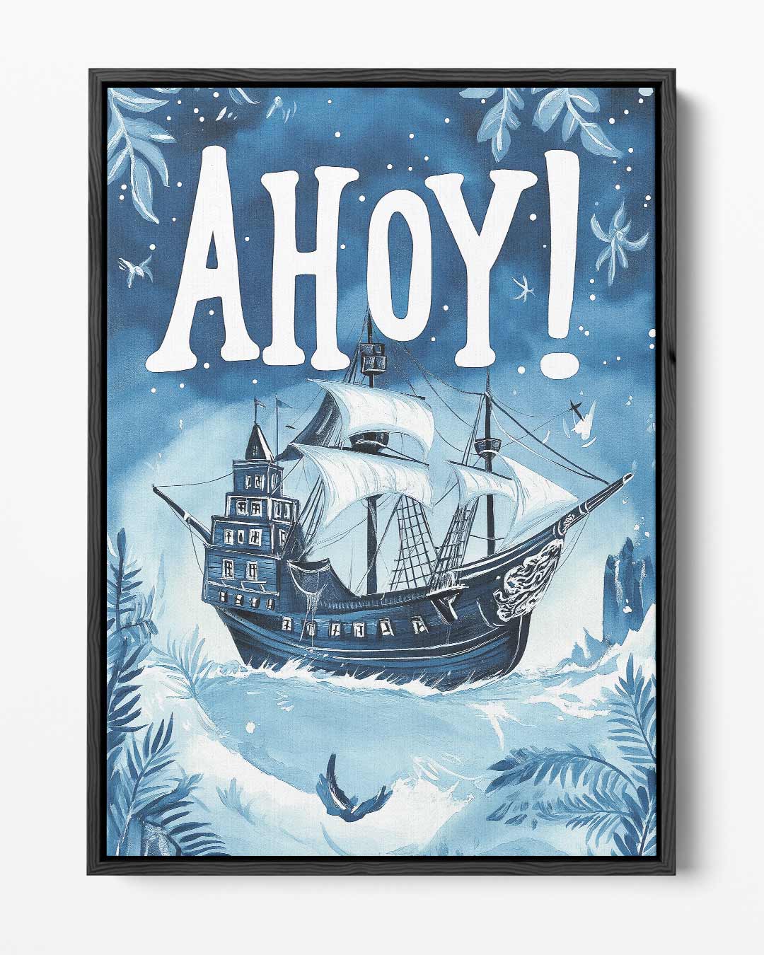 Ahoy Zeilavontuur – portret kunstwerk als wanddecoratie