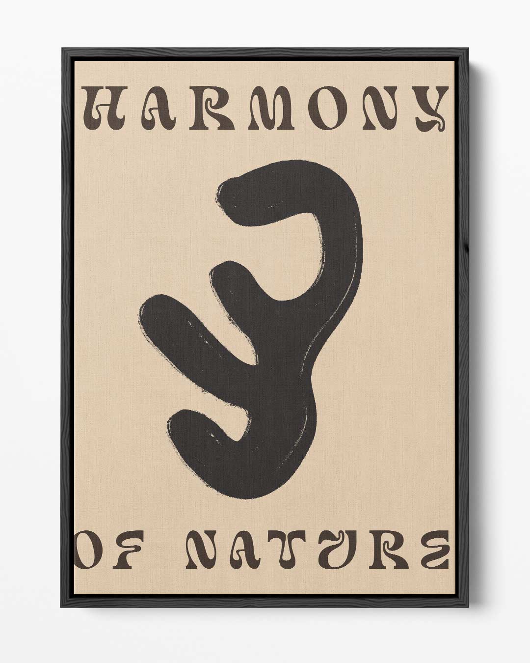 Harmonie van de Natuur Poster – portret kunstwerk als wanddecoratie