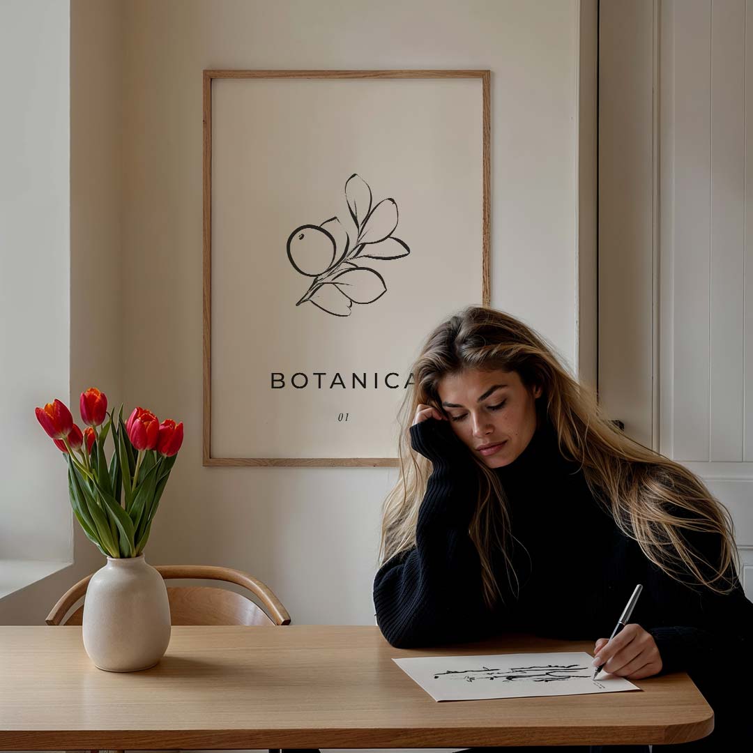 Botanica Wall Art – culinaire wandkunst als portret poster