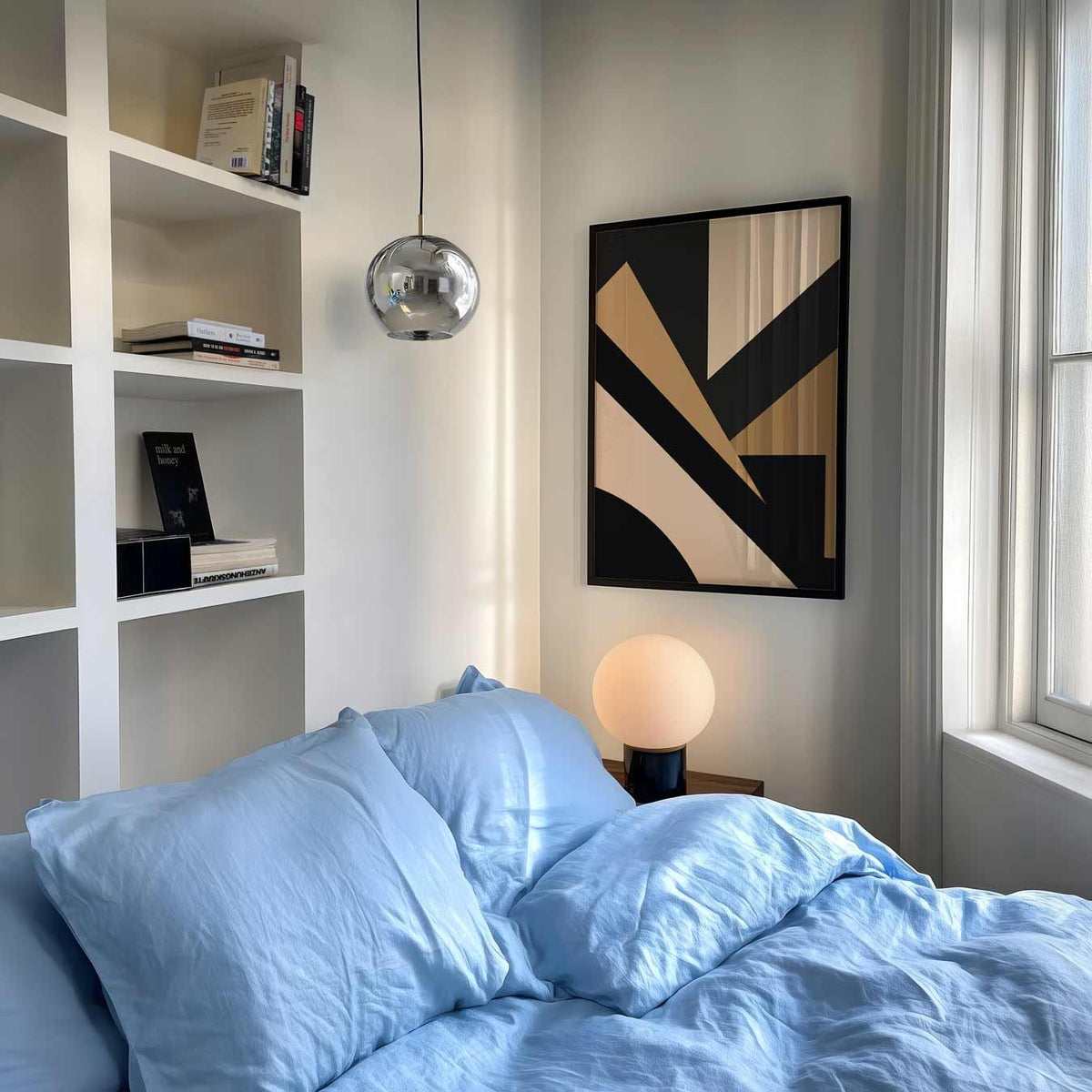 Moderne Abstracte Geometrische – abstracte poster als moderne staande wanddecoratie