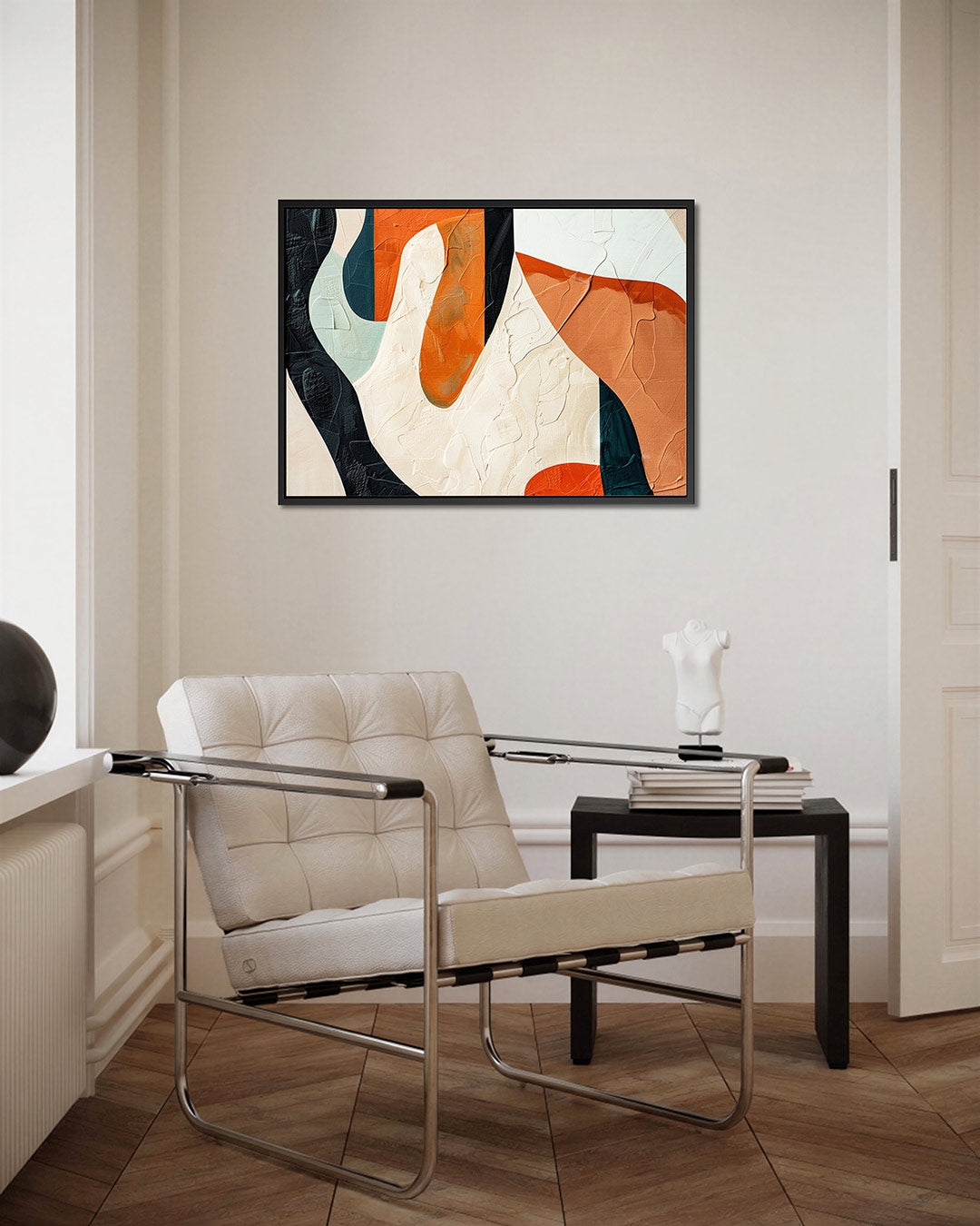 Organische vormen compositie – Editie 2 – kunstwerk op canvas, dibond of plexiglas