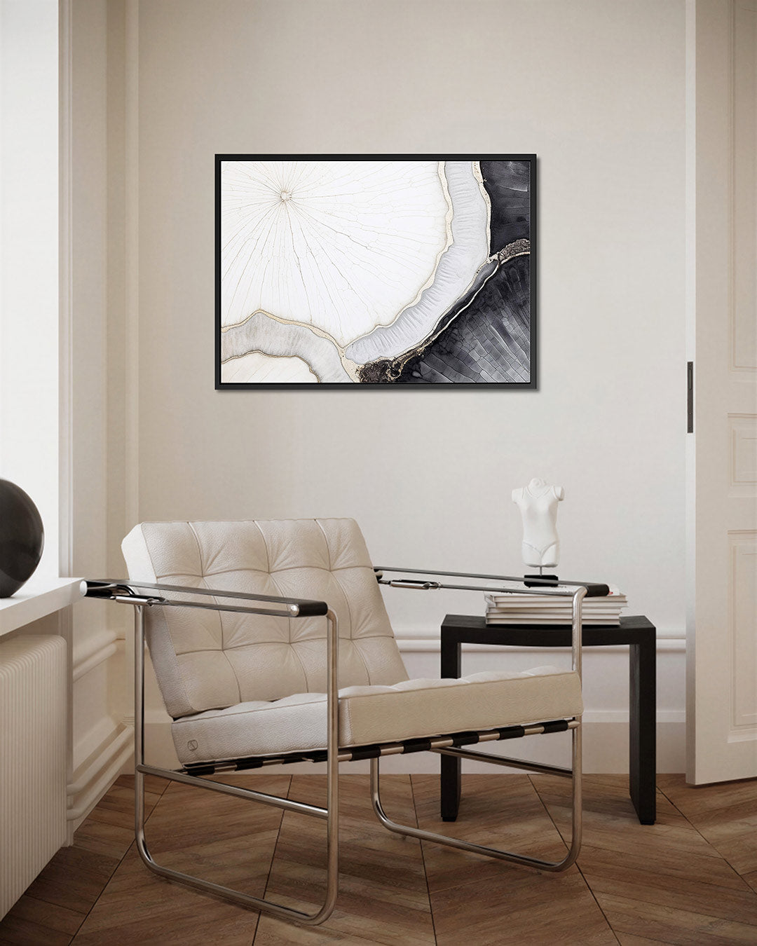 Organische lijnen – Intrigerend – kunstwerk op canvas, dibond of plexiglas