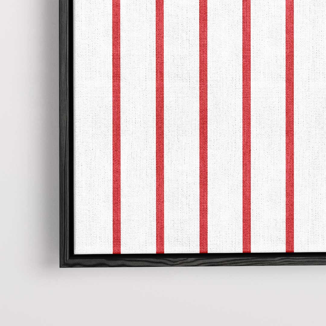 Moderne Rode Boog – dibond kunstwerk als wanddecoratie