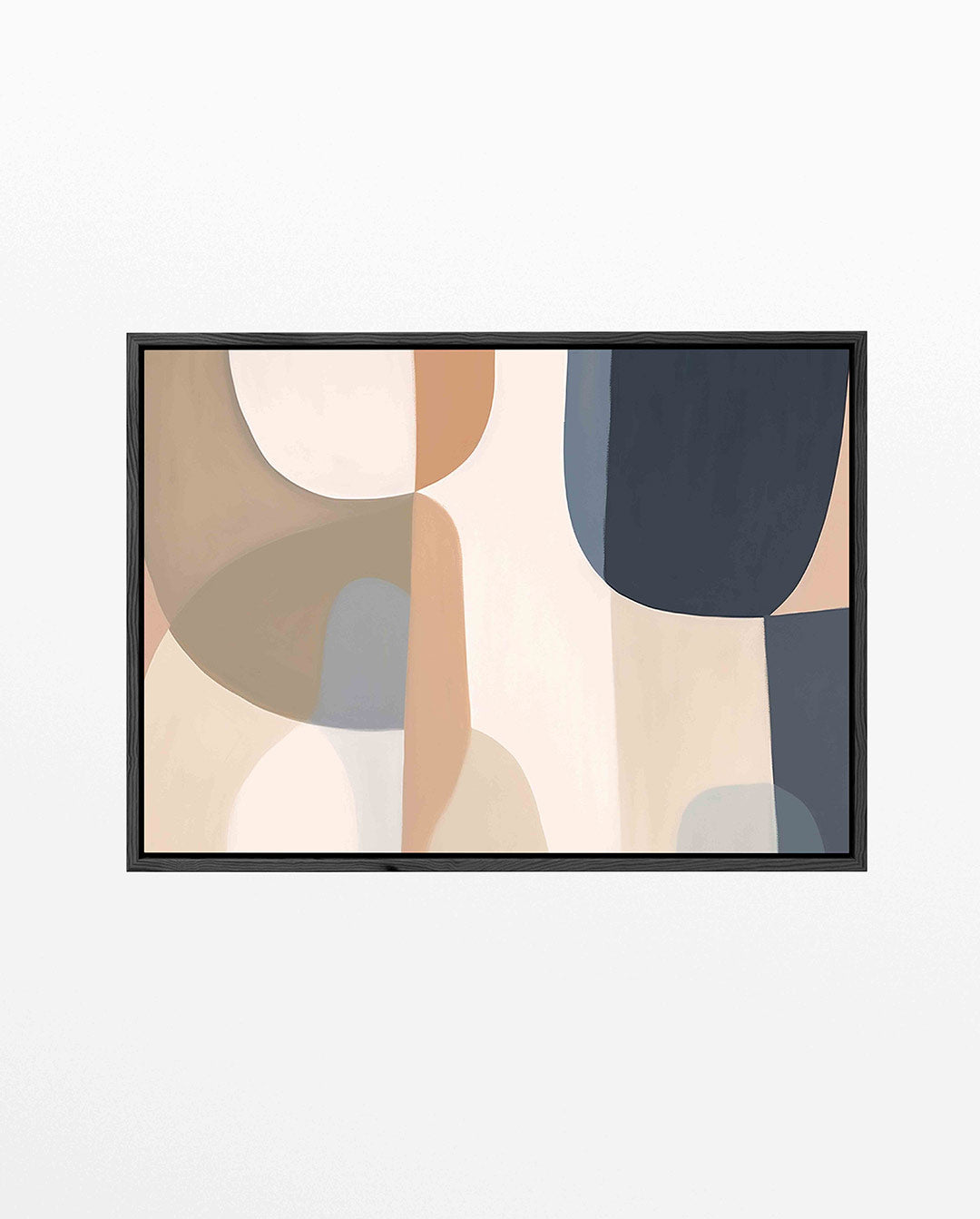Organische vormen – Abstract kunstwerk – liggend abstract kunstwerk