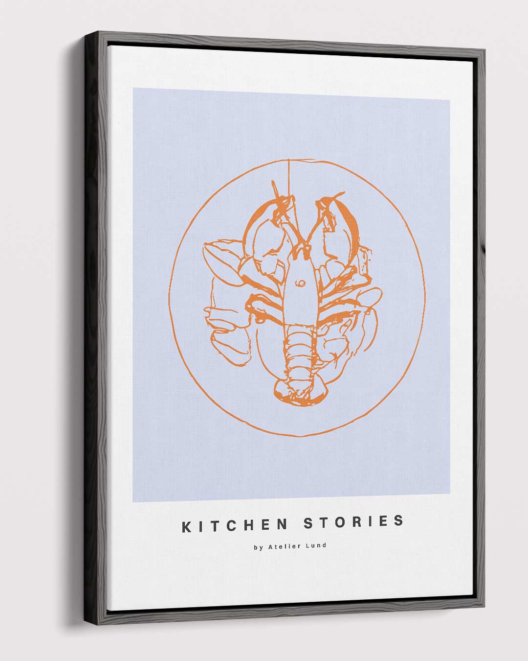 Kitchen Stories - Kunstposter – dibond kunstwerk als wanddecoratie