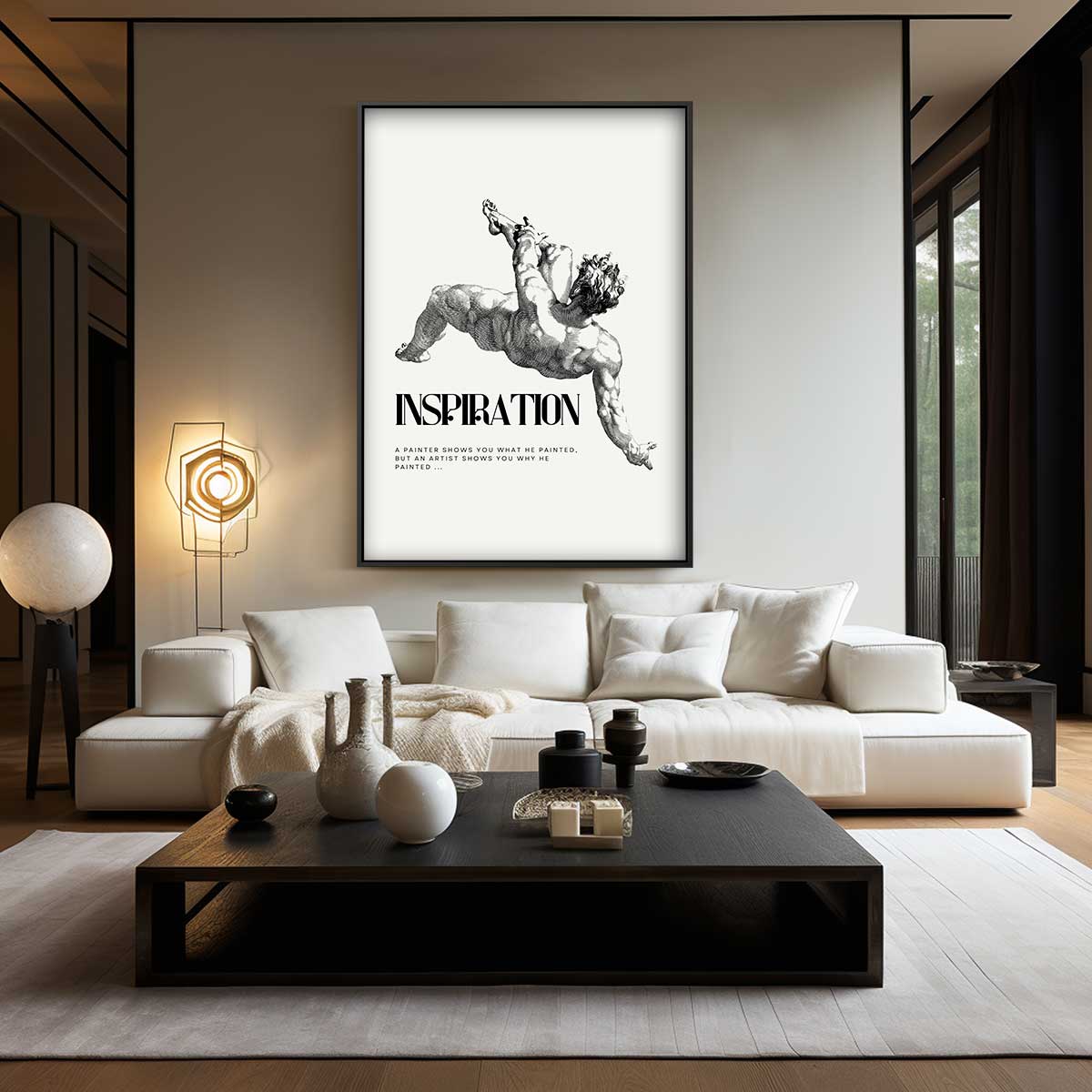 Inspirerende Kunstdruk – canvas wanddecoratie in portret formaat