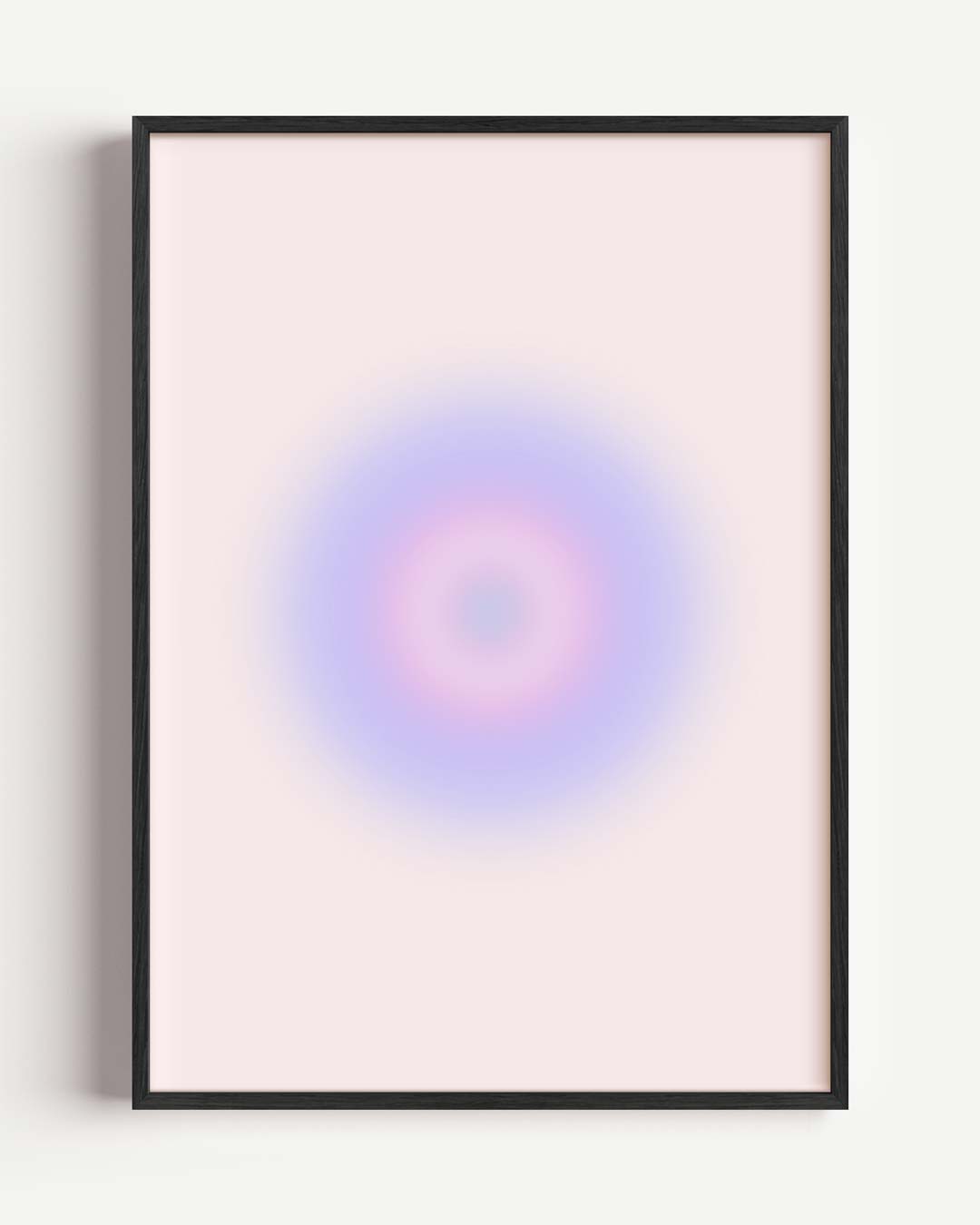 Pastel Kleurenspel Wanddecoratie – mindful portret poster als wanddecoratie