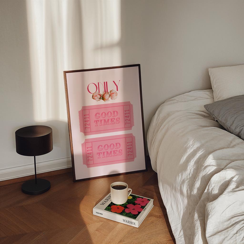 Good Times – staande zomer wanddecoratie van WallArtistic