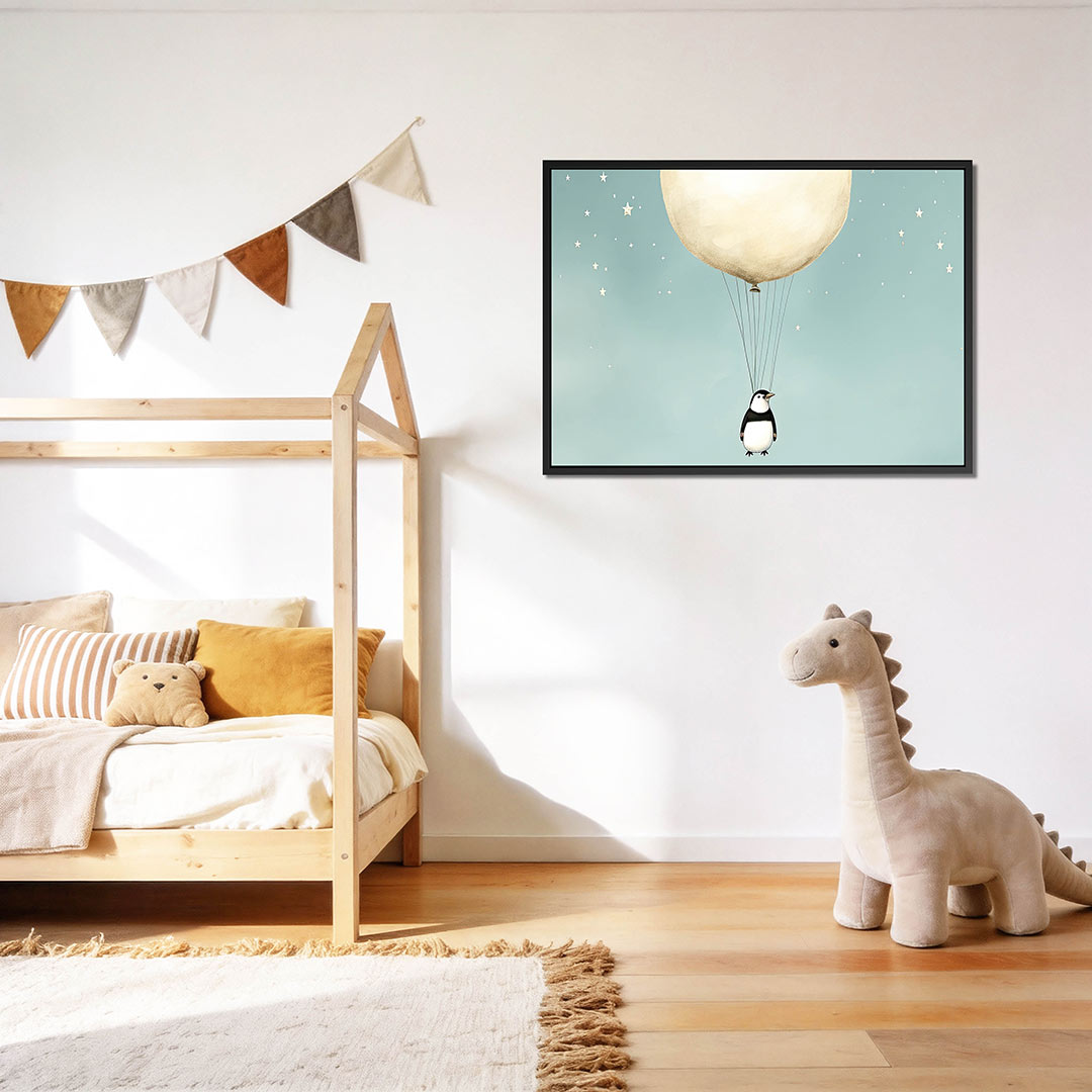 Dromerige luchtvaart – op canvas, dibond of plexiglas