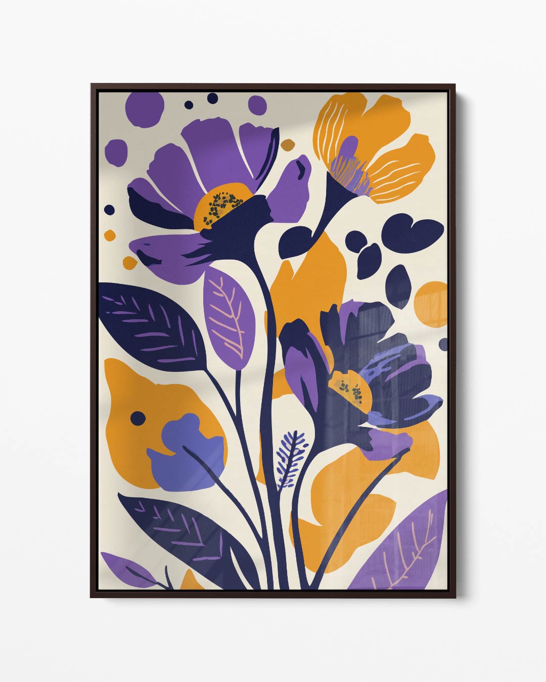 Vrolijk Bloemenfeest – portret kunstwerk als wanddecoratie