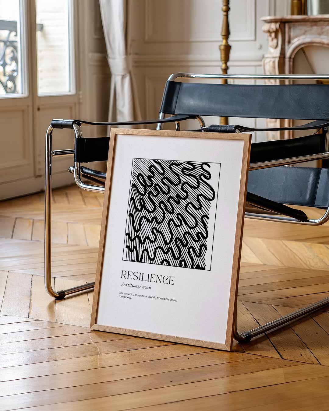 Veerkracht Inspiratie – urban poster in staand formaat
