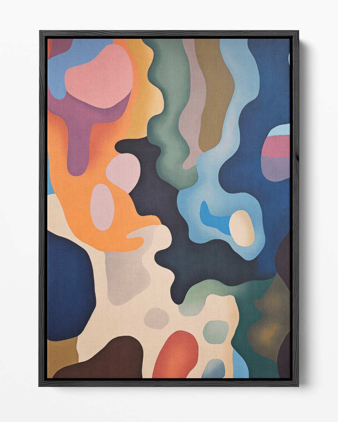 Kleurenexpeditie – portret kunstwerk als wanddecoratie