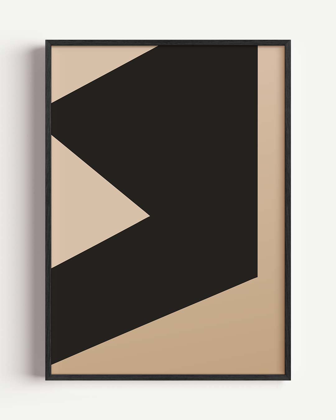 Stijlvolle Abstracte – kleurrijke abstracte portret poster als wanddecoratie