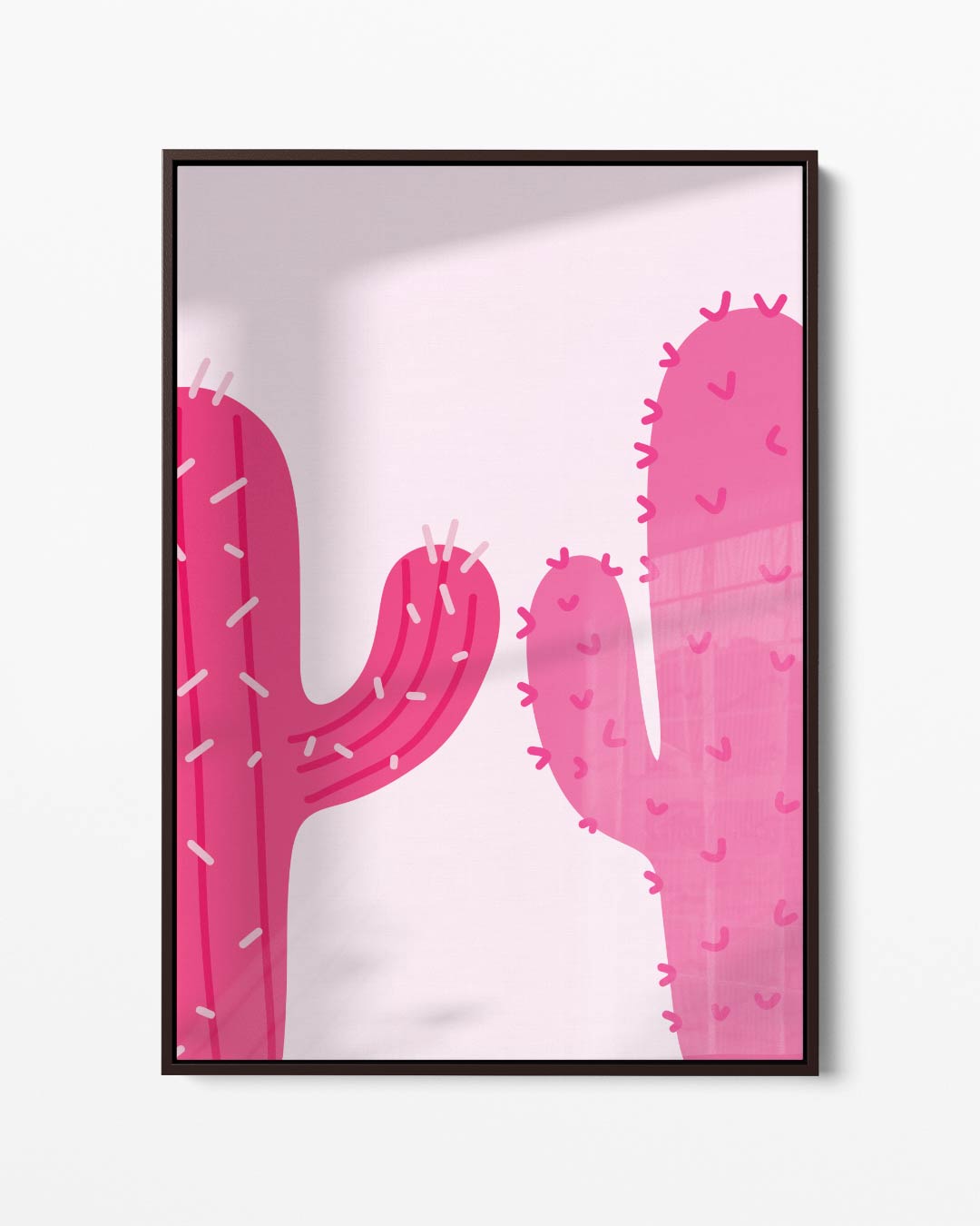 Cactus Dromen – portret kunstwerk als wanddecoratie