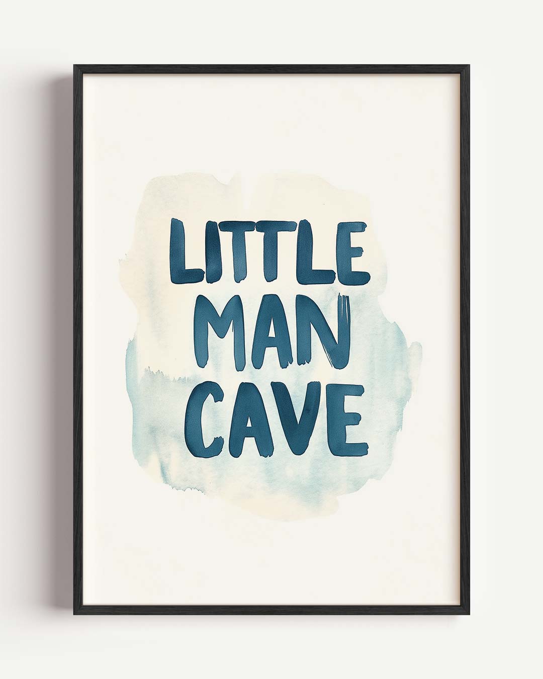 Stoere Kids Man Cave – kids portret poster als wanddecoratie