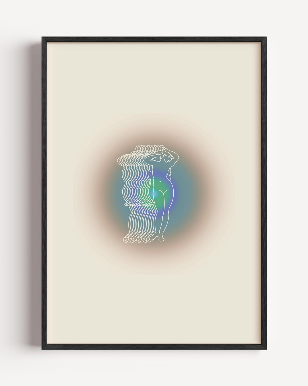 Mystieke Vrouwelijke Energie – mindfulness portret poster als wanddecoratie