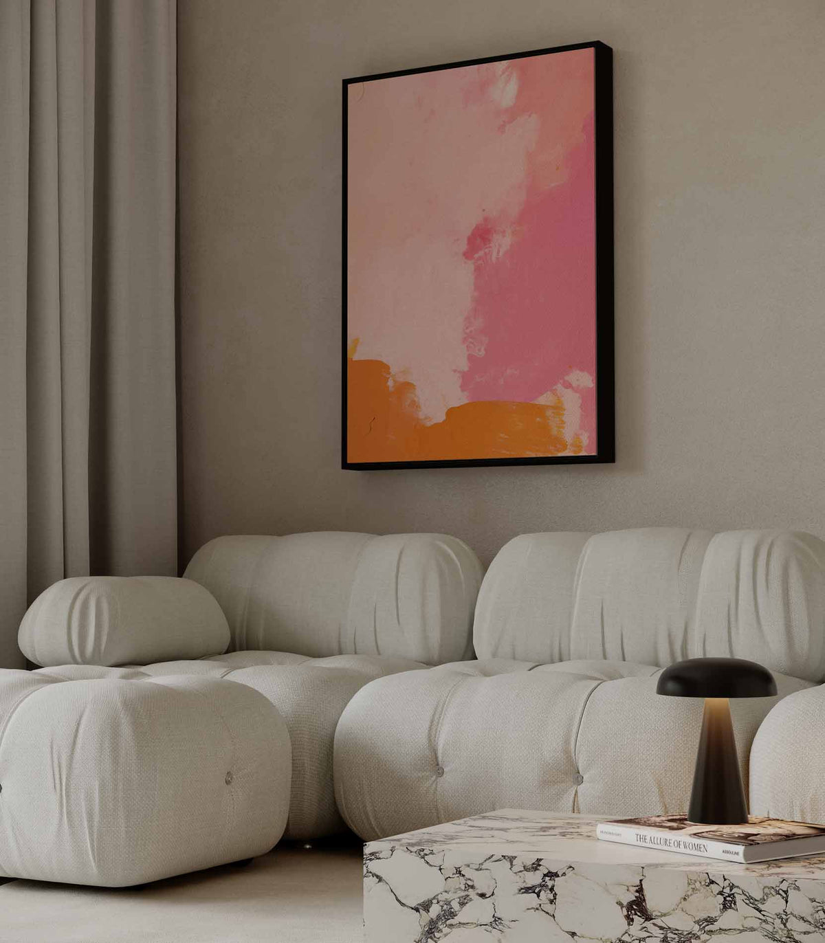 Vrolijke Kleurenexplosie – canvas kunstwerk als wanddecoratie