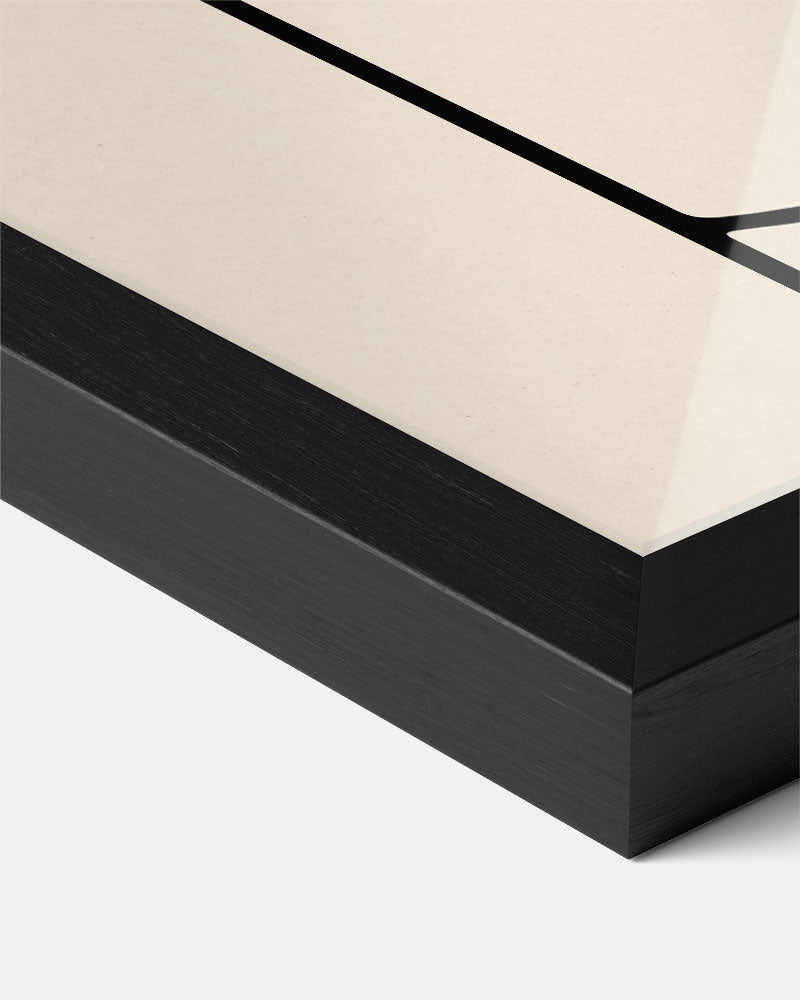 Minimalistische Wijnkunst – staande muurposter voor keuken of eethoek