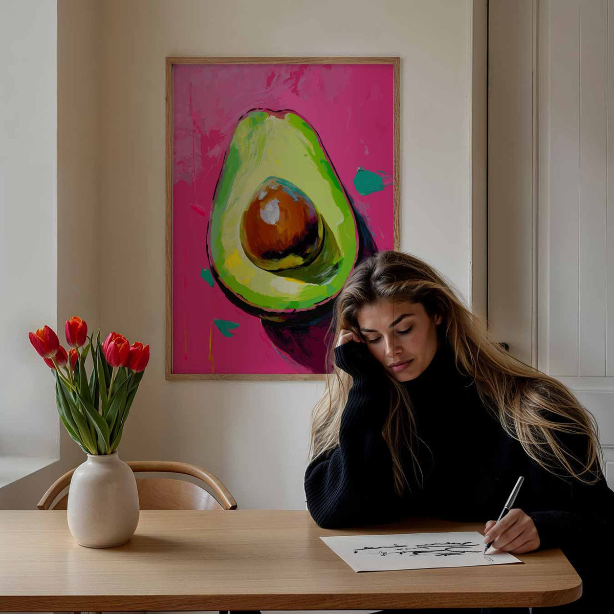 Avocado Art – keuken portret poster, afbeelding 7