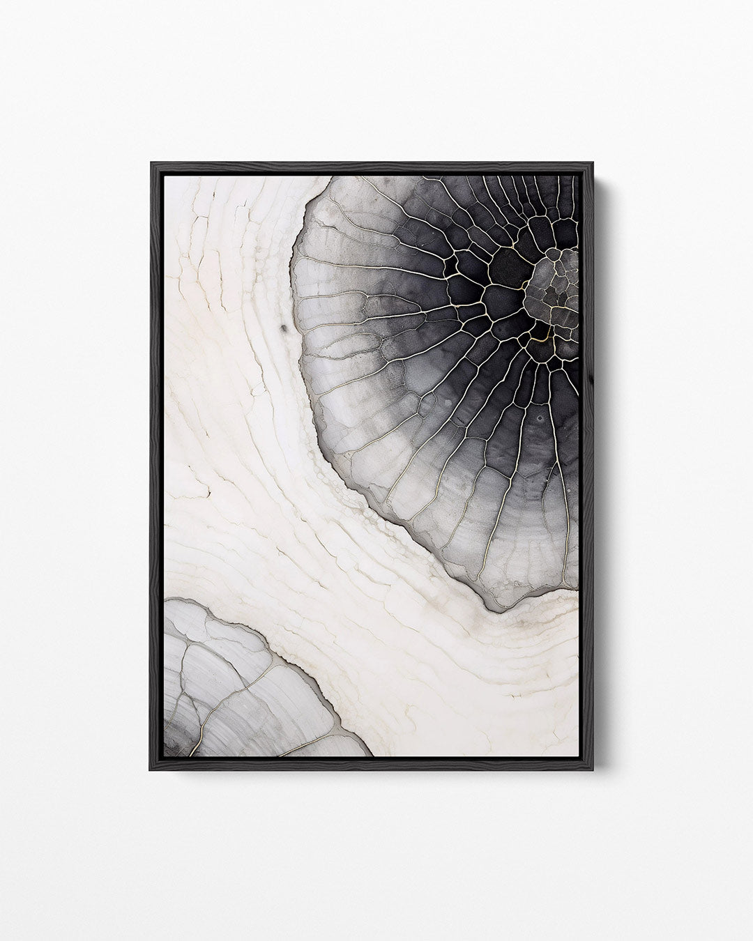 Organische lijnen – staand wanddecoratie kunstwerk