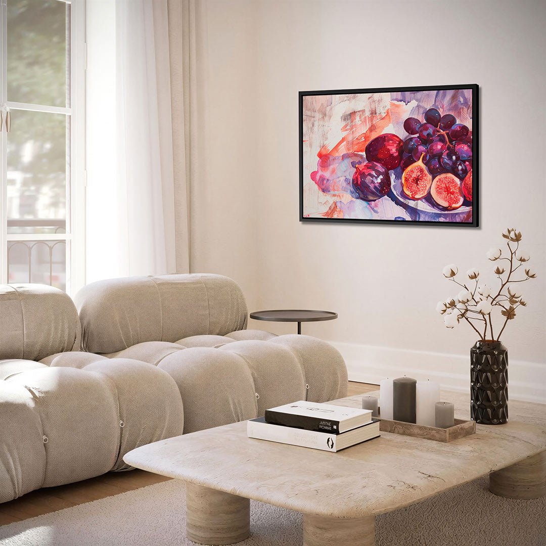Fruit en kleuren – alternatieve weergave van het kunstwerk