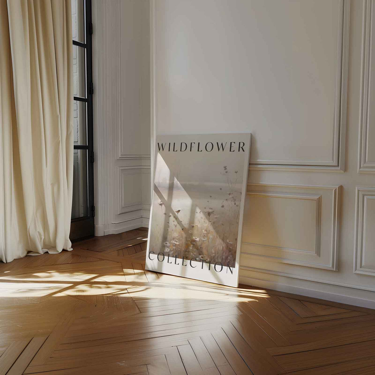 Wildflower Collection – canvas wanddecoratie in portret formaat