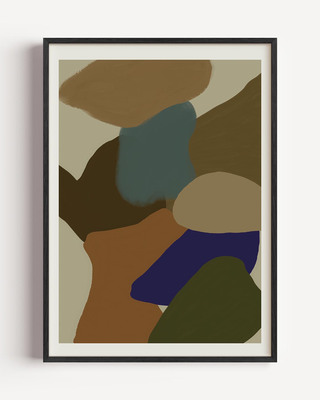 Abstracte Natuurlijke Vorm – keuken portret poster als wanddecoratie