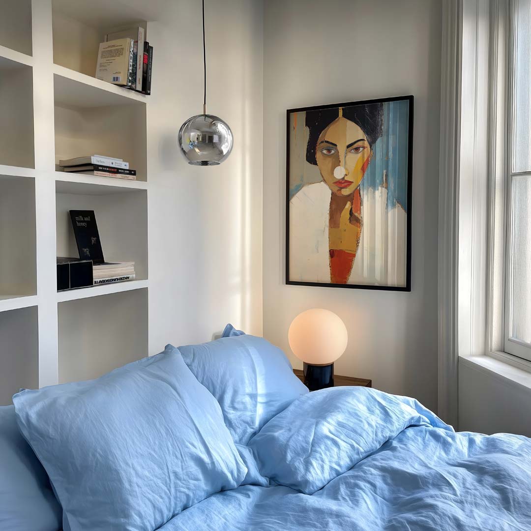 Abstracte Vrouwelijke Essentie – vrouwelijk portret als moderne wandkunst