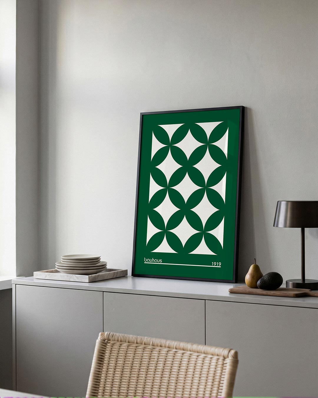  – moderne Bauhaus wandkunst als poster