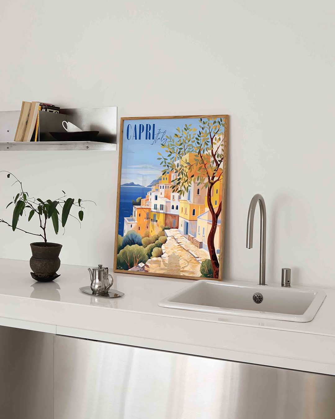 Capri italy – keukenposter in staand formaat