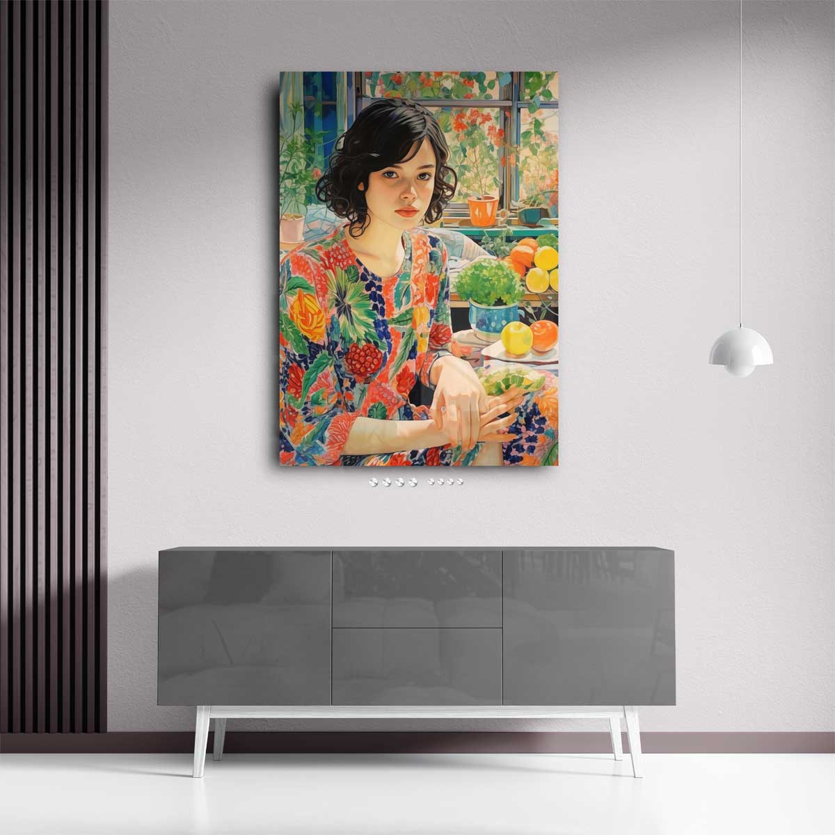 Kleurrijke Zomer Droom – plexiglas kunstwerk als wanddecoratie