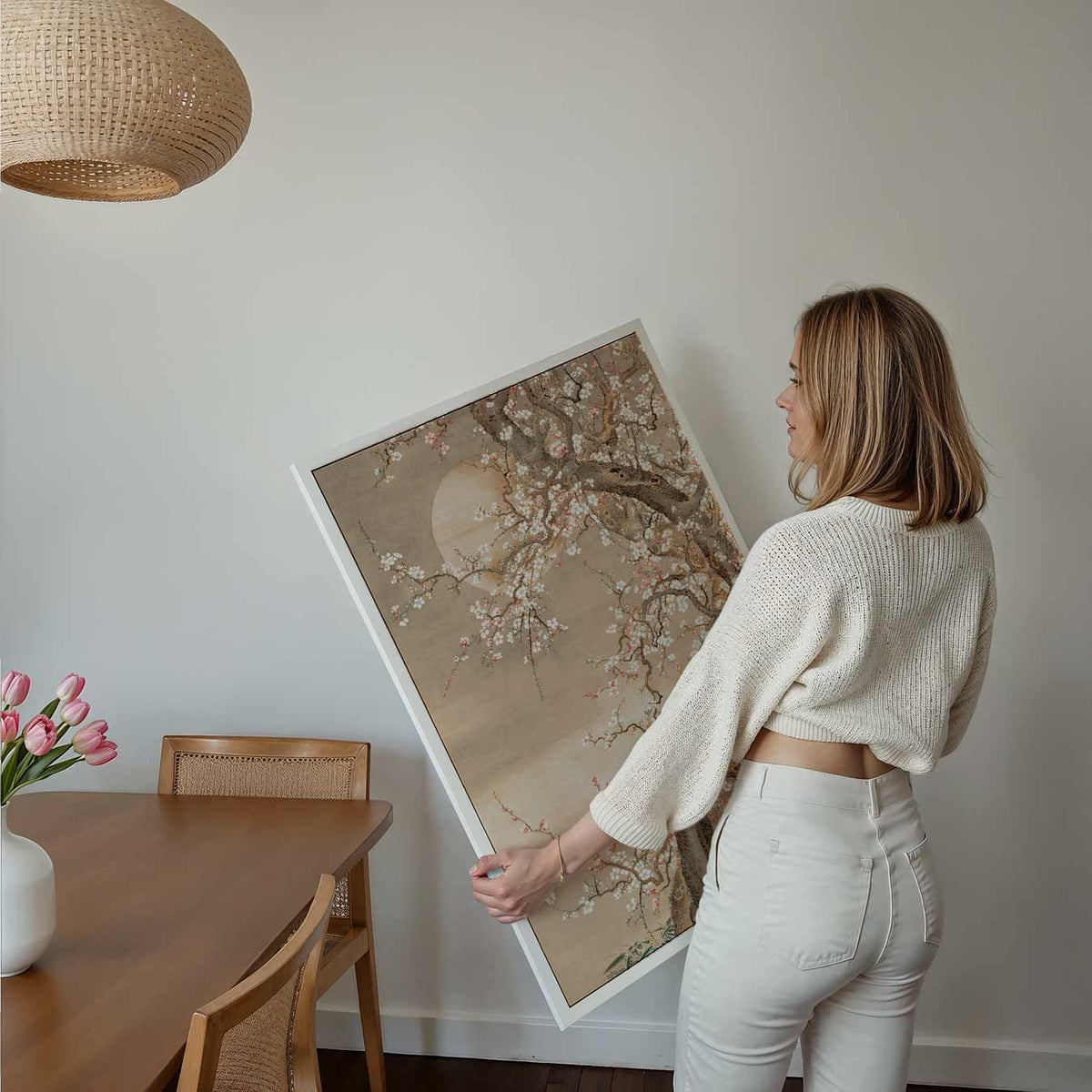 Sakura Dromen – kids poster als vrolijke staande wanddecoratie