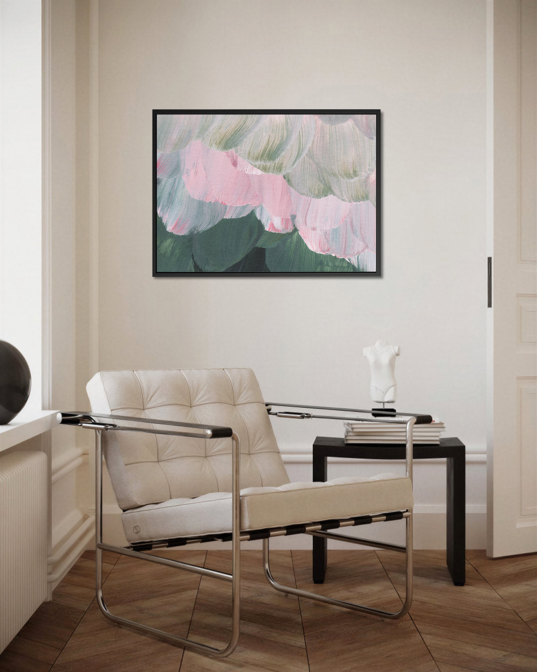 Zachte kleurvlakken – kunstwerk op canvas, dibond of plexiglas