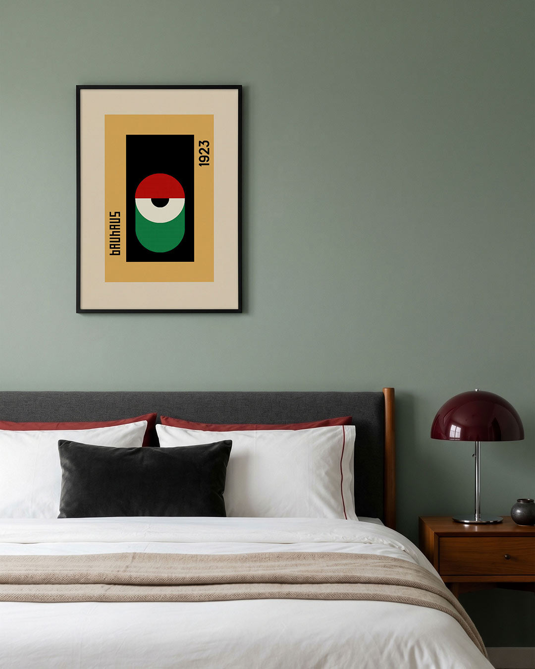 Abstracte – geometrische poster in Bauhaus-stijl van WallArtistic