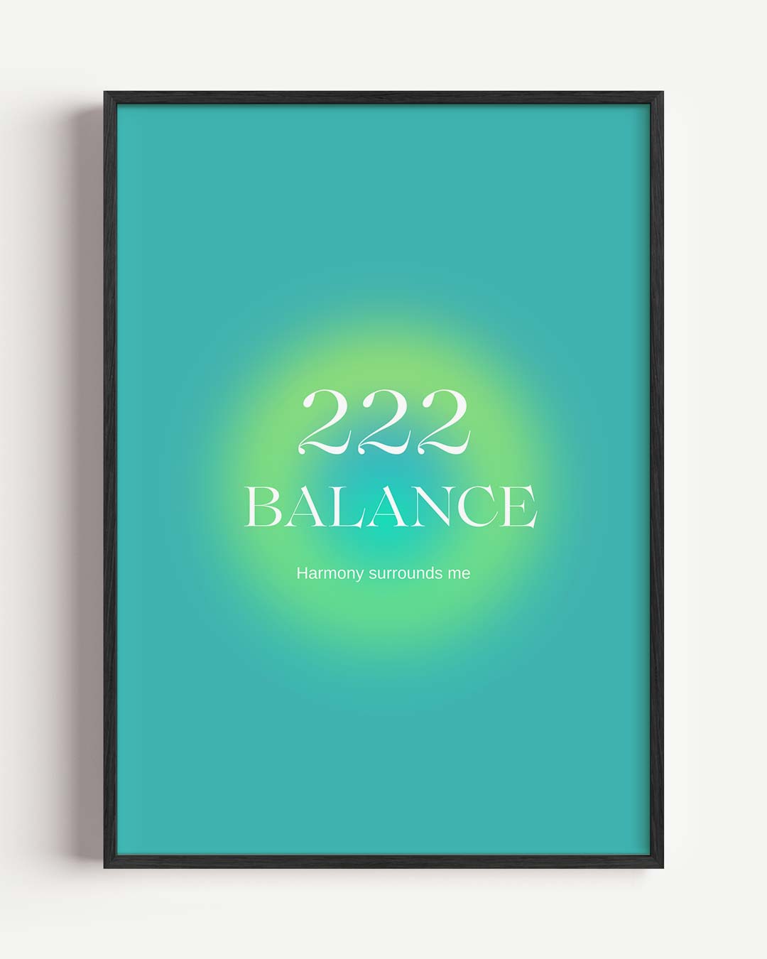 Balans Inspiratie – mindful portret poster als wanddecoratie