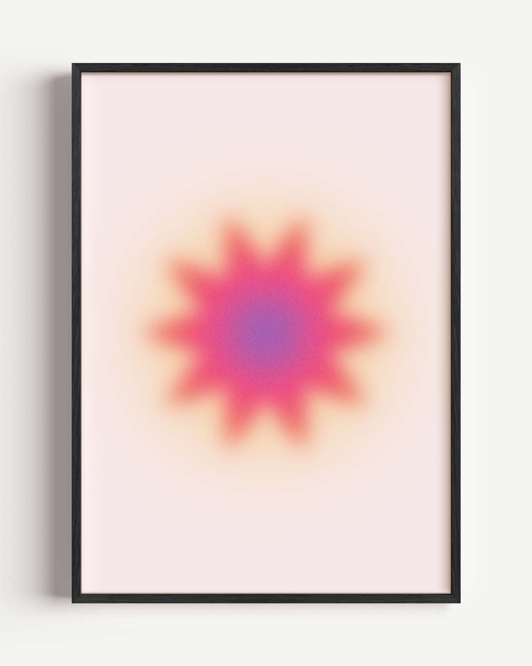 Starburst Aura – mindful portret poster als wanddecoratie