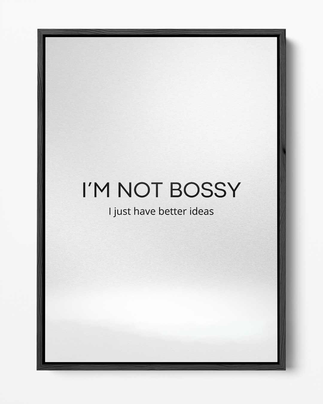 Inspirerende Quote Poster – portret kunstwerk als wanddecoratie